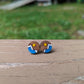 Hand Painted Mountain Range Wood Studs